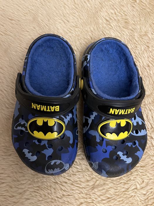 Klapki chodaki ocieplane 27-28 Crocs Batman C 10