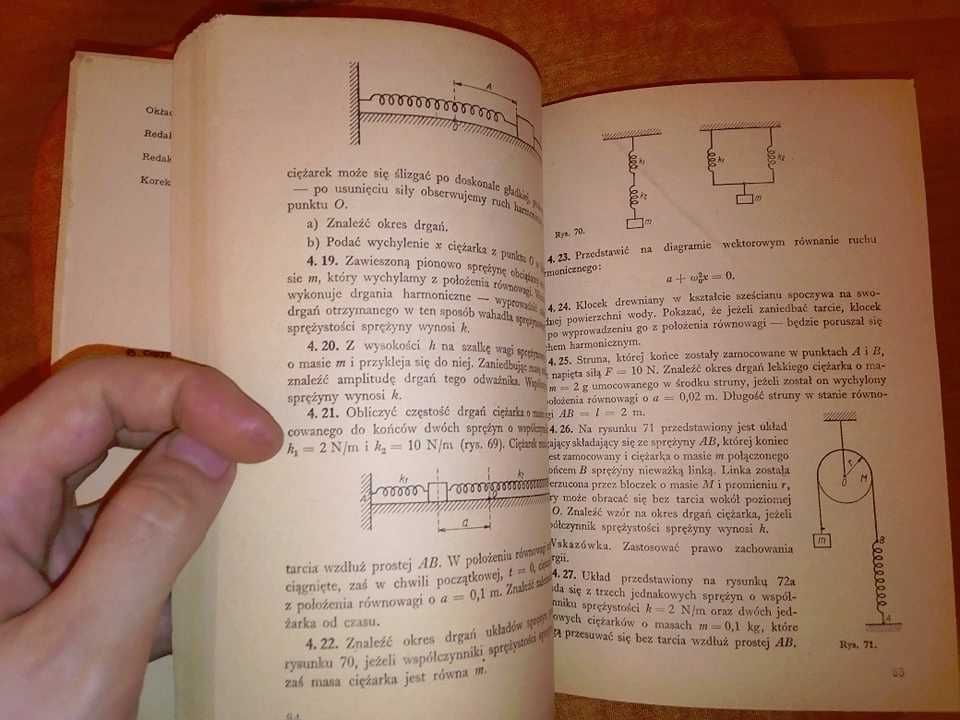 Zbiór zadań z fizyki 3-4 LO  - Ćwiok, Haensel, Zwoliński (1983) WSiP