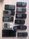Zestaw 11 telefonów plus gratis