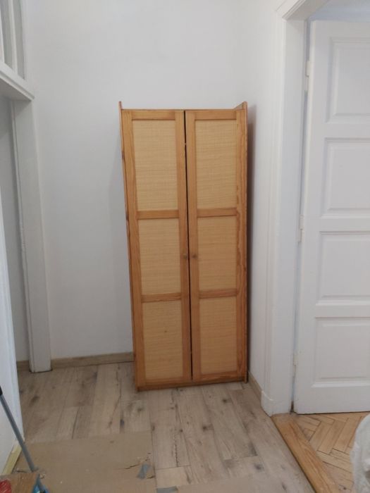 Szafa rattanowa dwudrzwiowa