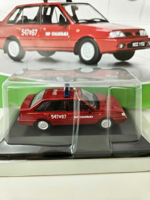 Model FSO Polonez ATU Plus Straż DeAgostini skala 1:43