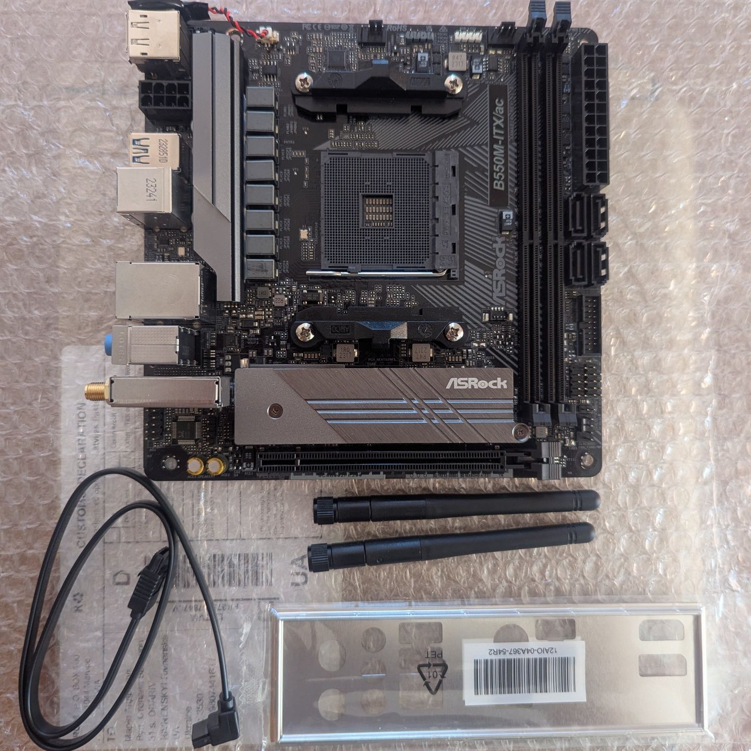 Материнська плата ASRock B550M-ITX/АС