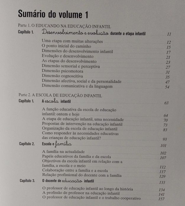 Manual de Educação Infantil - 3 Volumes