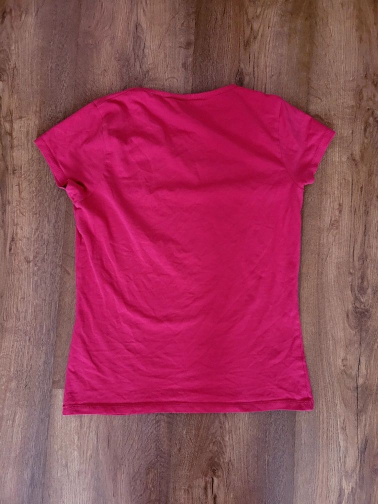 Czerwona koszulka Tik Tok 152 dla dziewczynki