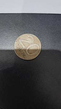 Moneta 20 zł z 1989