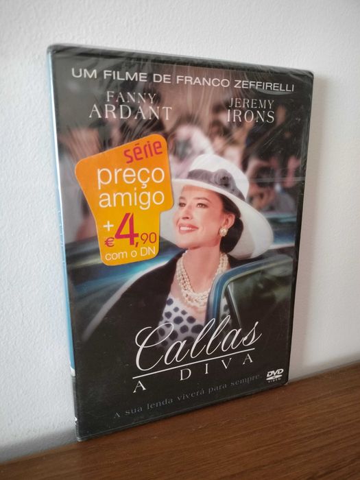 Filme DVD: Callas A Diva - Callas Forever (Selado)