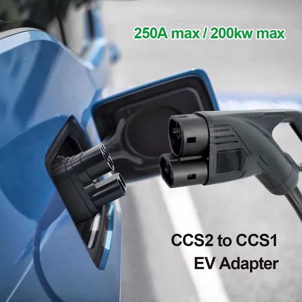 Переходник CCS2 - CCS1 адаптер для авто из США 250кВт (топ качество)