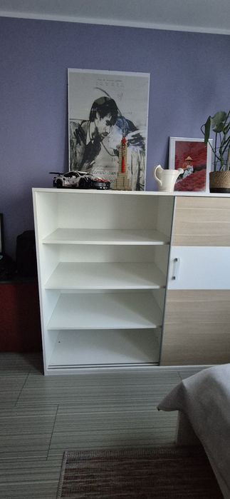 szafa dwukomorowa drzwi przesuwne