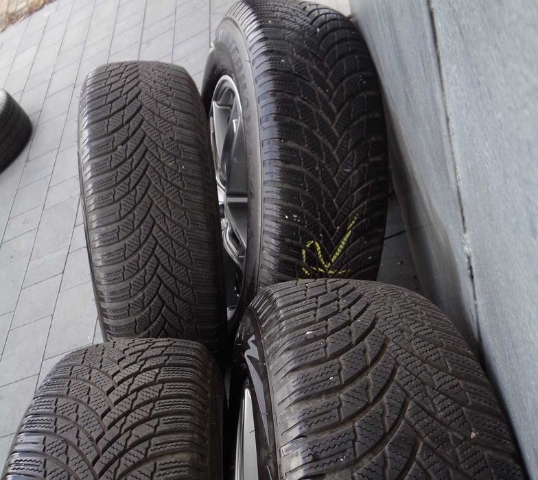 Alufelgi 17 cali 5x108 Ford, Volvo, Citroen, Opel, opony zimowe 6,8mm