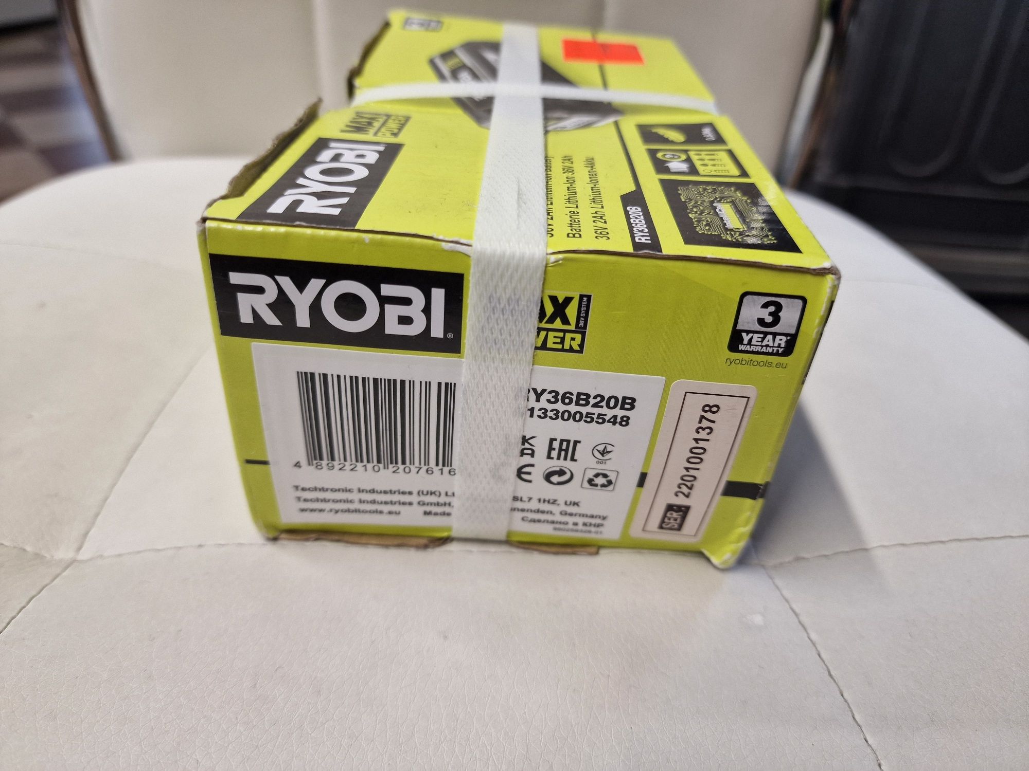Nowa bateria Ryobi Max Power 36V 2Ah  RY36B20B
