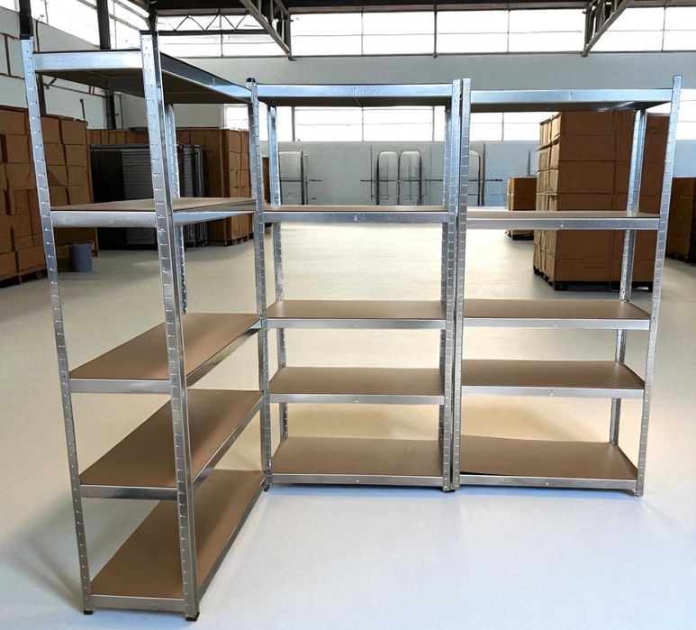 Металеві стелажі для дому, гаража, складу — до 175 кг на кожну полицю