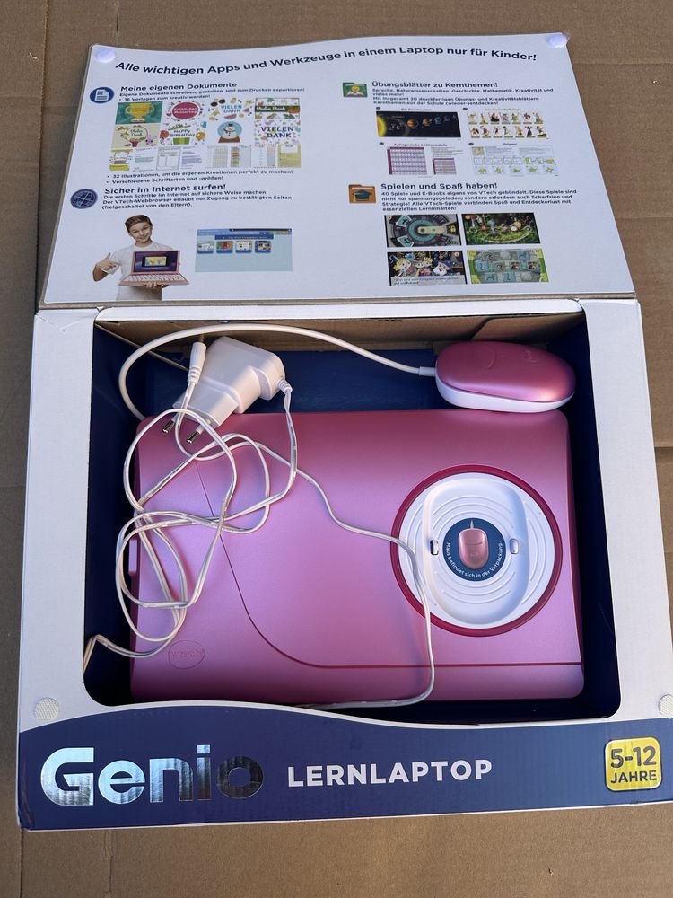 Laptop edukacyjny genio vtech nauka niemieckiego