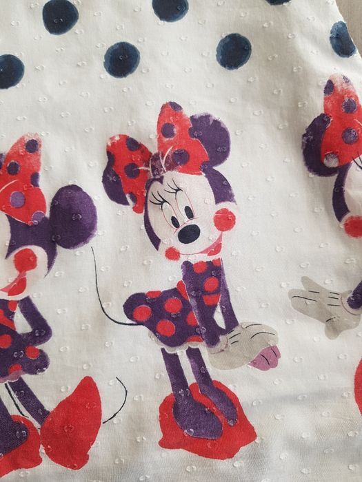 Śliczna sukienka george z myszką minnie roz. 110-116