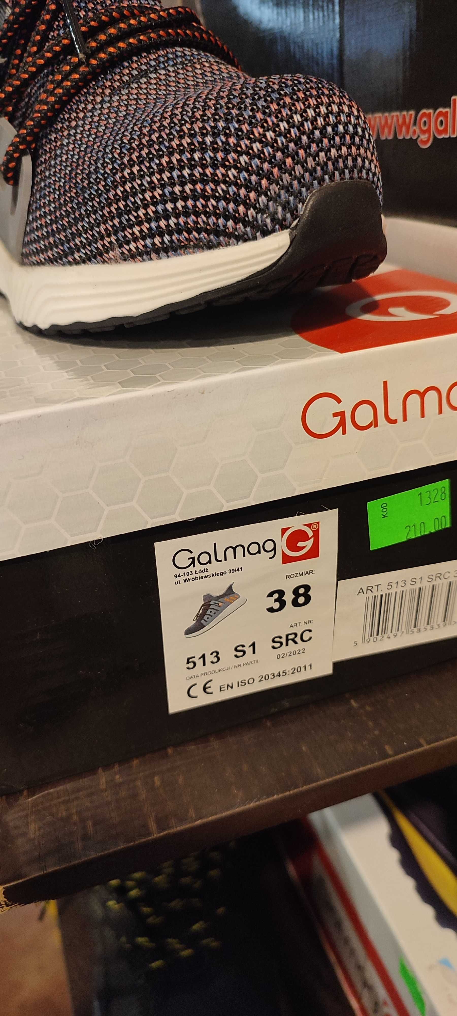 Buty robocze GALMAG 513 S1 SRC – rozmiary 38, 47, nowe