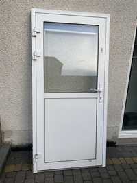 Drzwi zewnetrzne sklepowe aluminiowe ciepłe 200/90