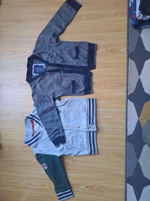 Bluzy i kamizelki po 3-latku na jesien/zime