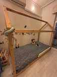 Cama Montessori natural