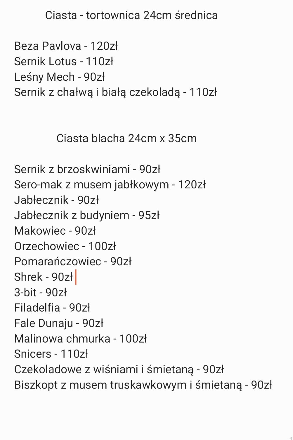 Ciasta na każdą okazje