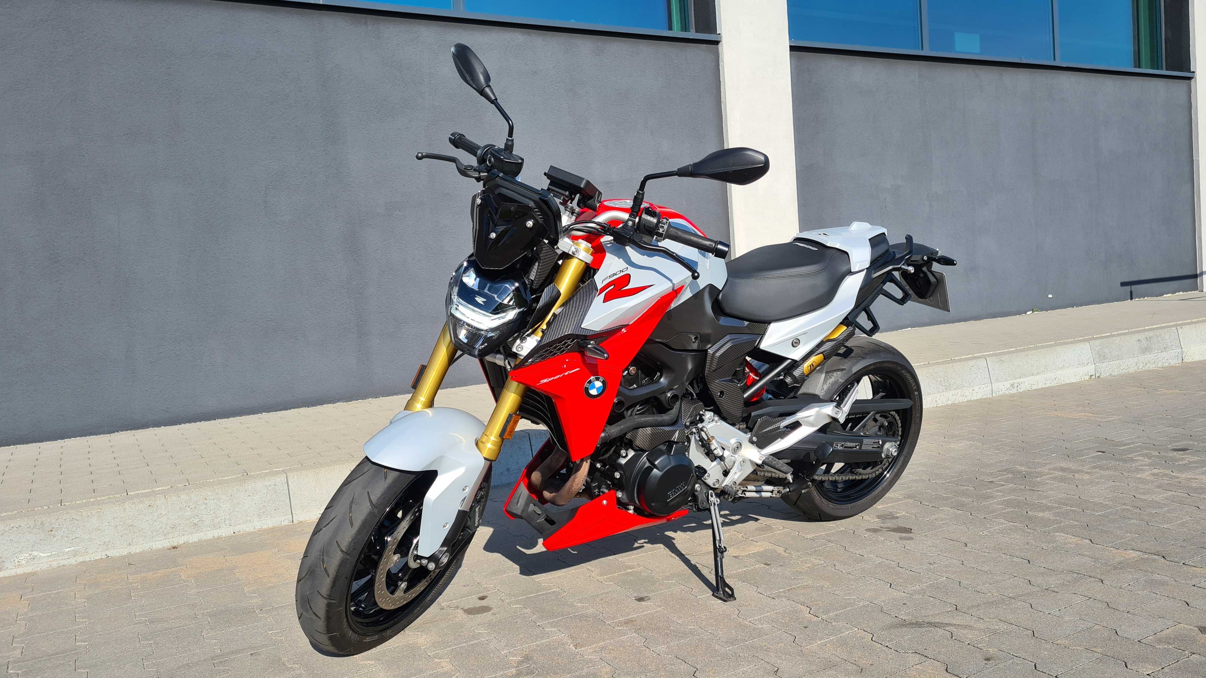 BMW F900R 2020r Carbon Dynamic ESA kufry