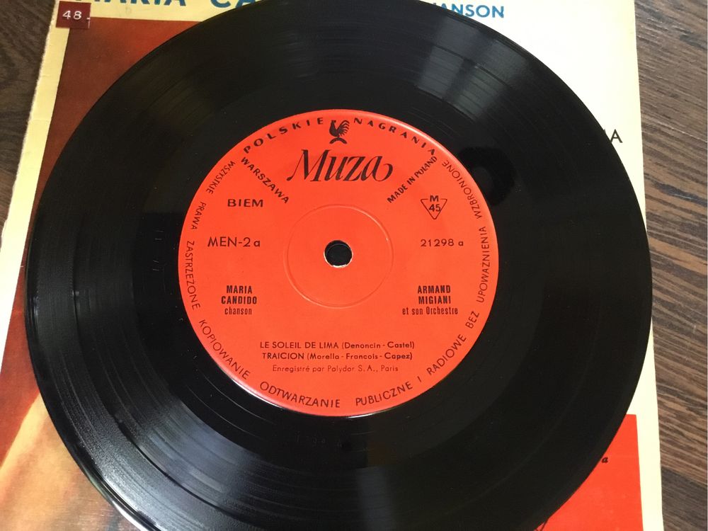 Maria Candido chanson winyl