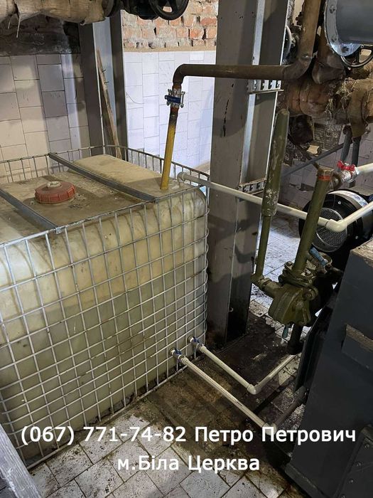 Котельний комплекс: Паровий котел 300 кг пару - Дрова любої вологості