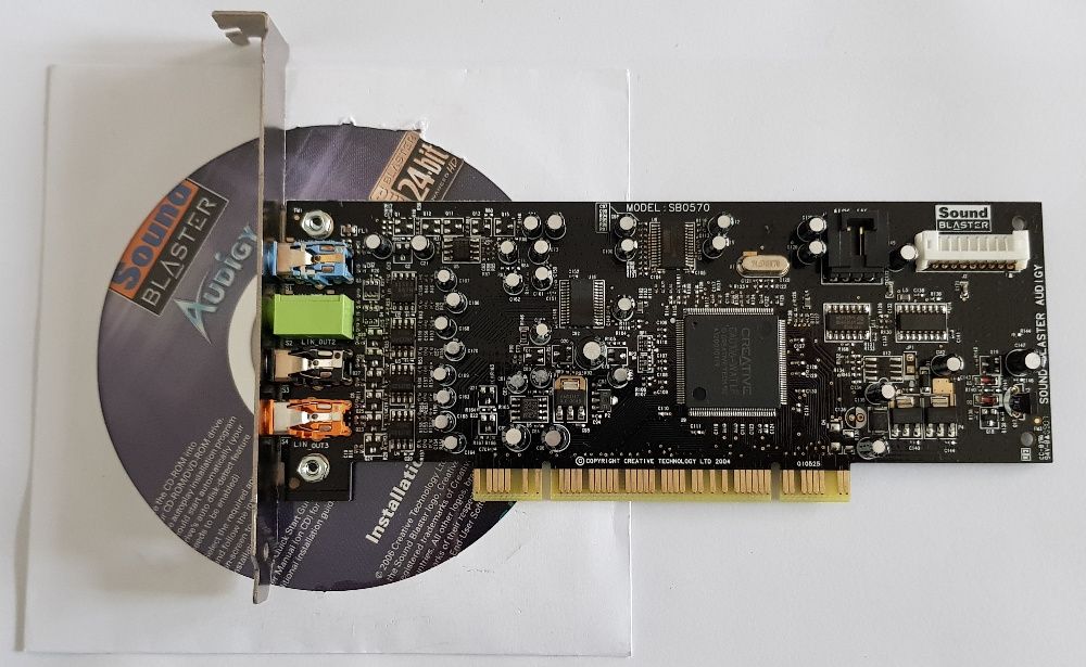 Placa de som - Creative Sound Blaster Audigy SE SB0570