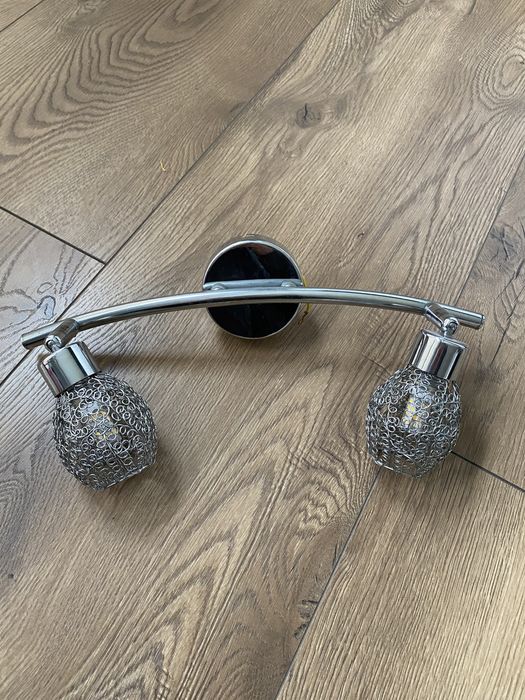 Lampa srebrna ażur Glamour