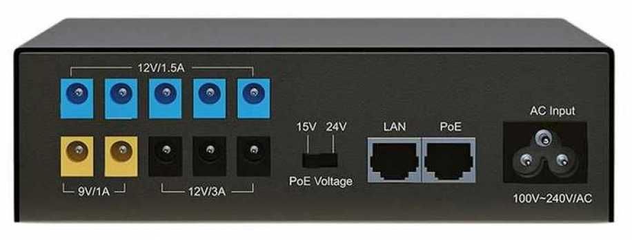 Источник бесперебойного питания Mini UPS POE-60W 17 600 mAh
