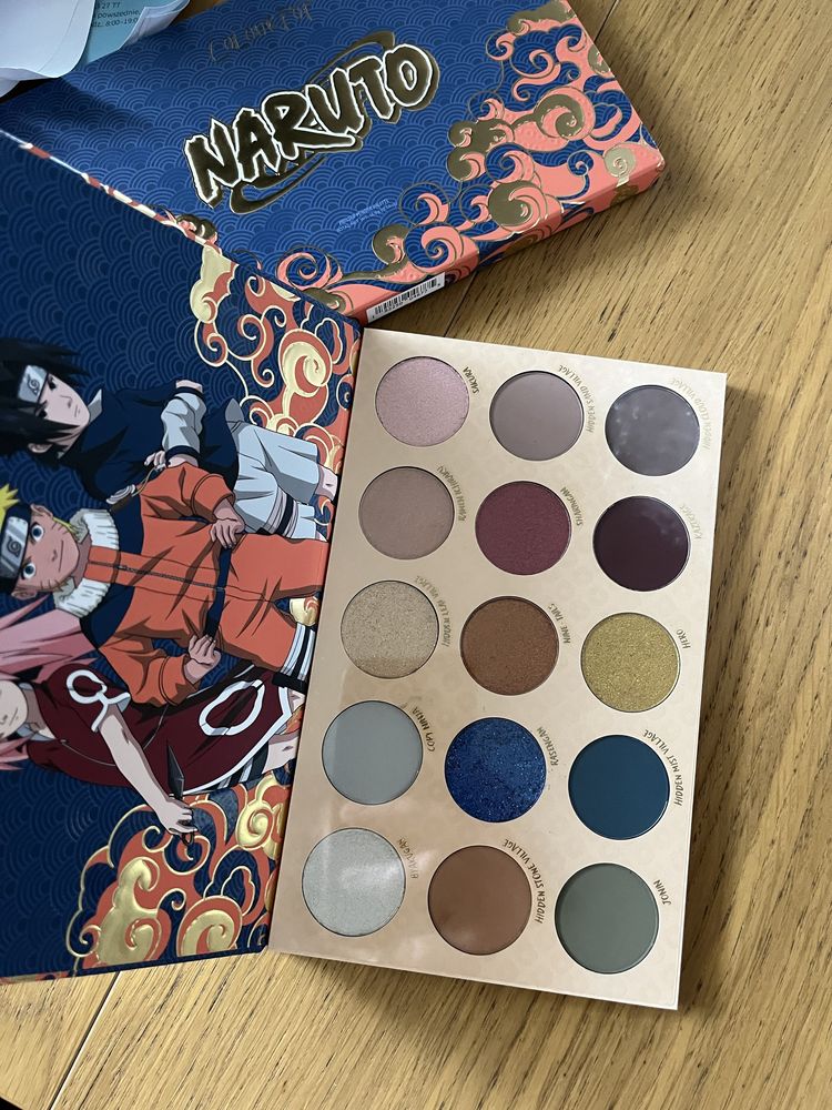 Naruto paleta colourpop