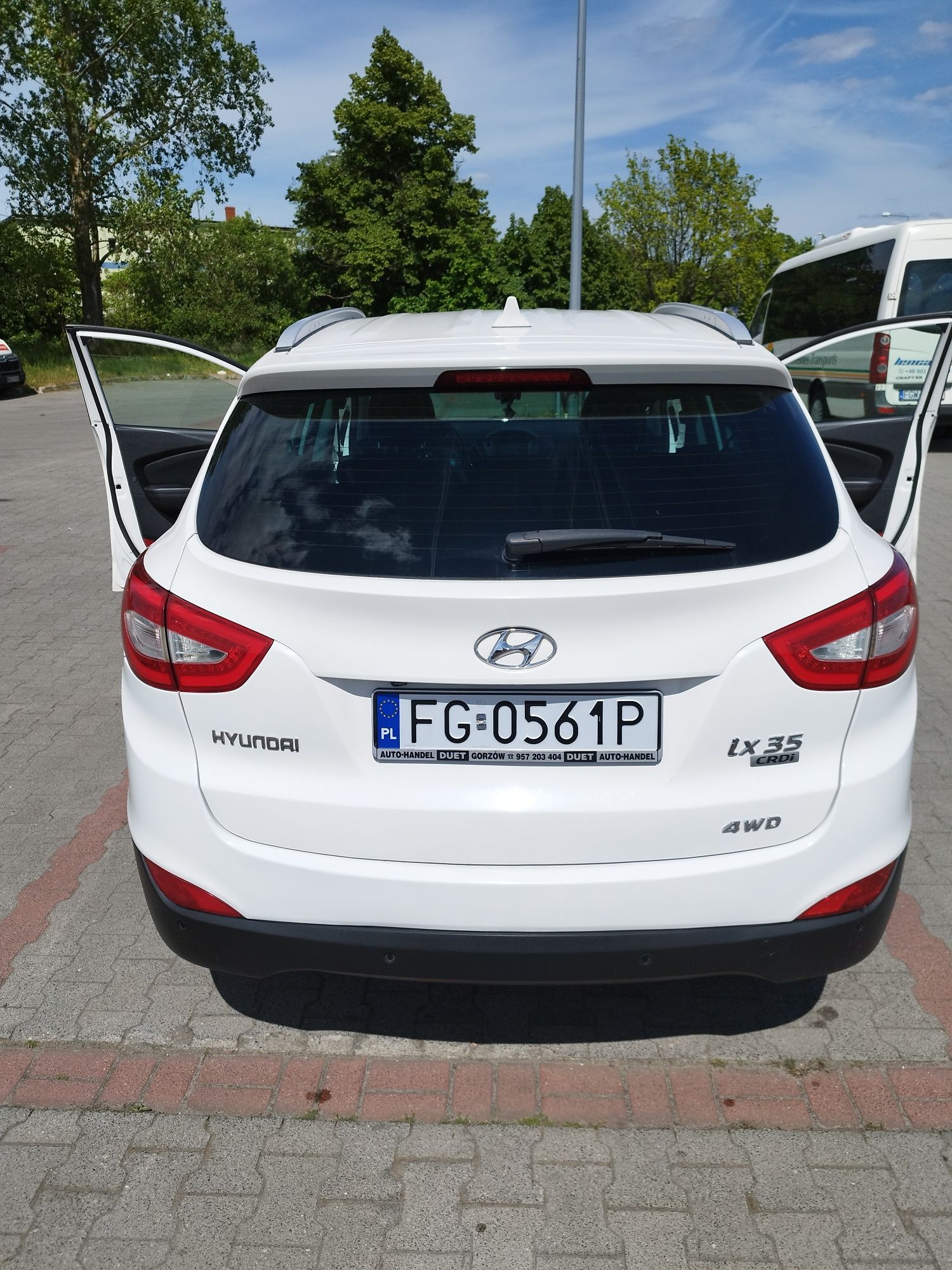 Hyundai ix35 2.0 crdi ful opcja 148 tys. Przebiegu   l