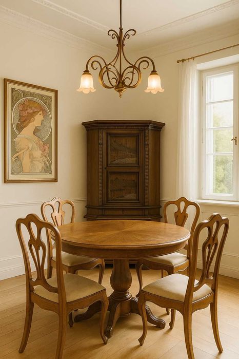 Szafka rogowa rzeźbiona #170