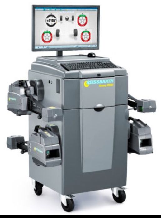 Beissbarth Easy CCD geometria kół z kompensacją przez przetaczanie