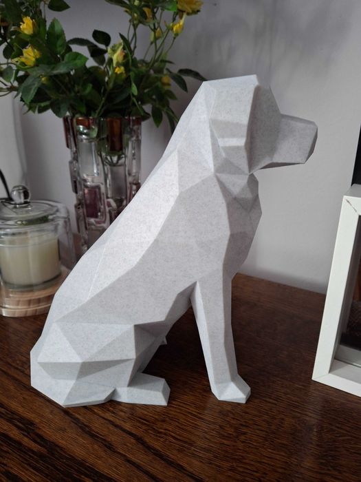 Figurka pies geometryczna druk 3D