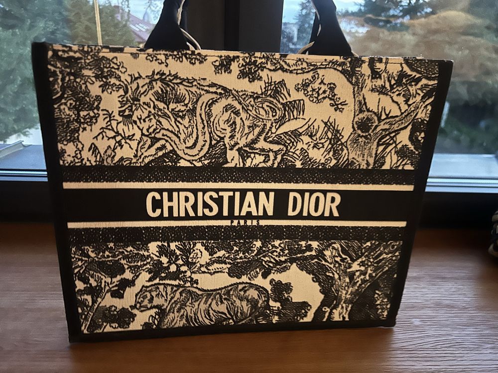 Torba CD Dior shopperka jak nowa