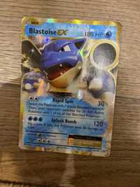 Карта покемон Blastoise EX