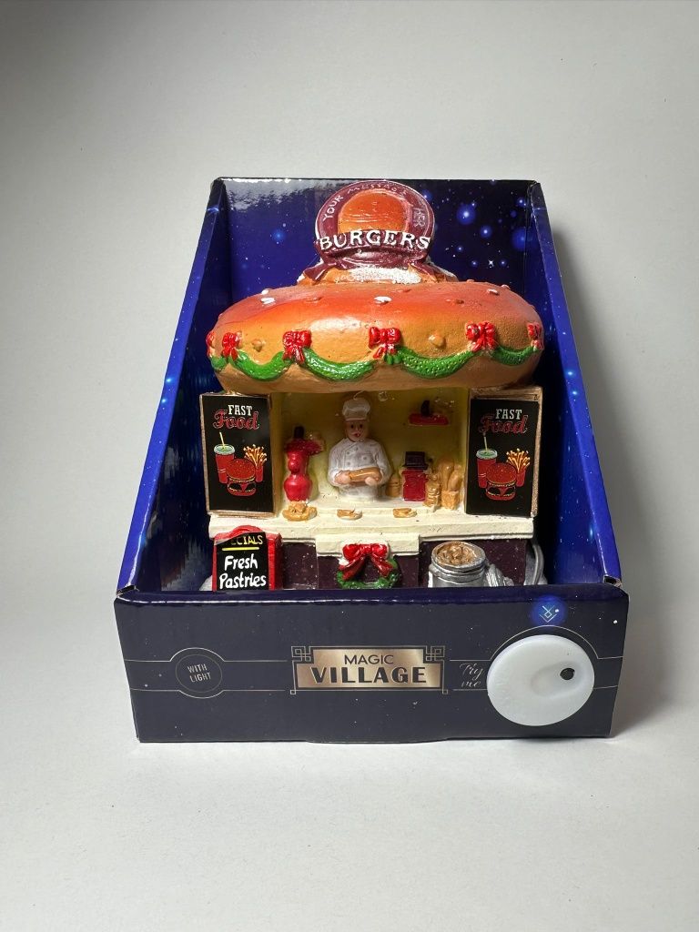 Scenki świąteczne, Magic Village burgerownia