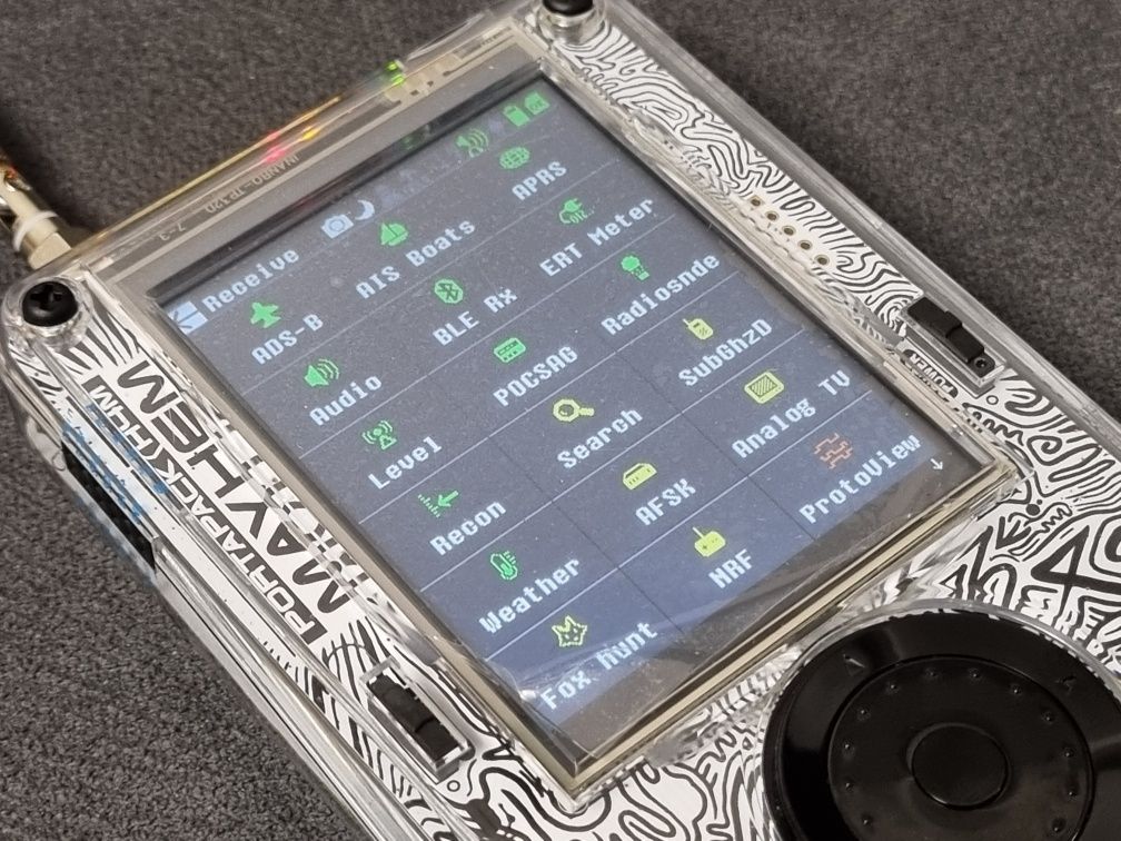 HackRF ONE Portapack H4M Mayhem 2024! (nowa wersja H2) + anteny!