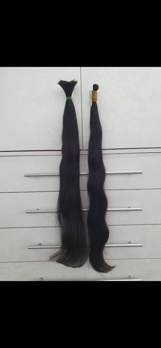 Продам натуральные ТЕМНЫЕ Черные волосы для наращивания от 35 до 100 с