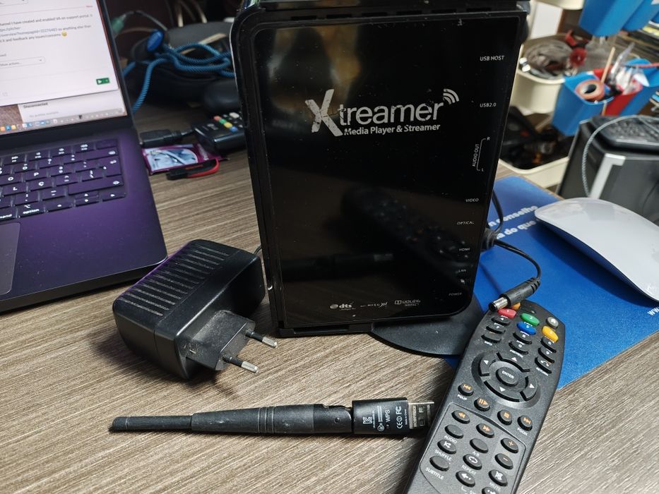 Xtreamer media player & NAS