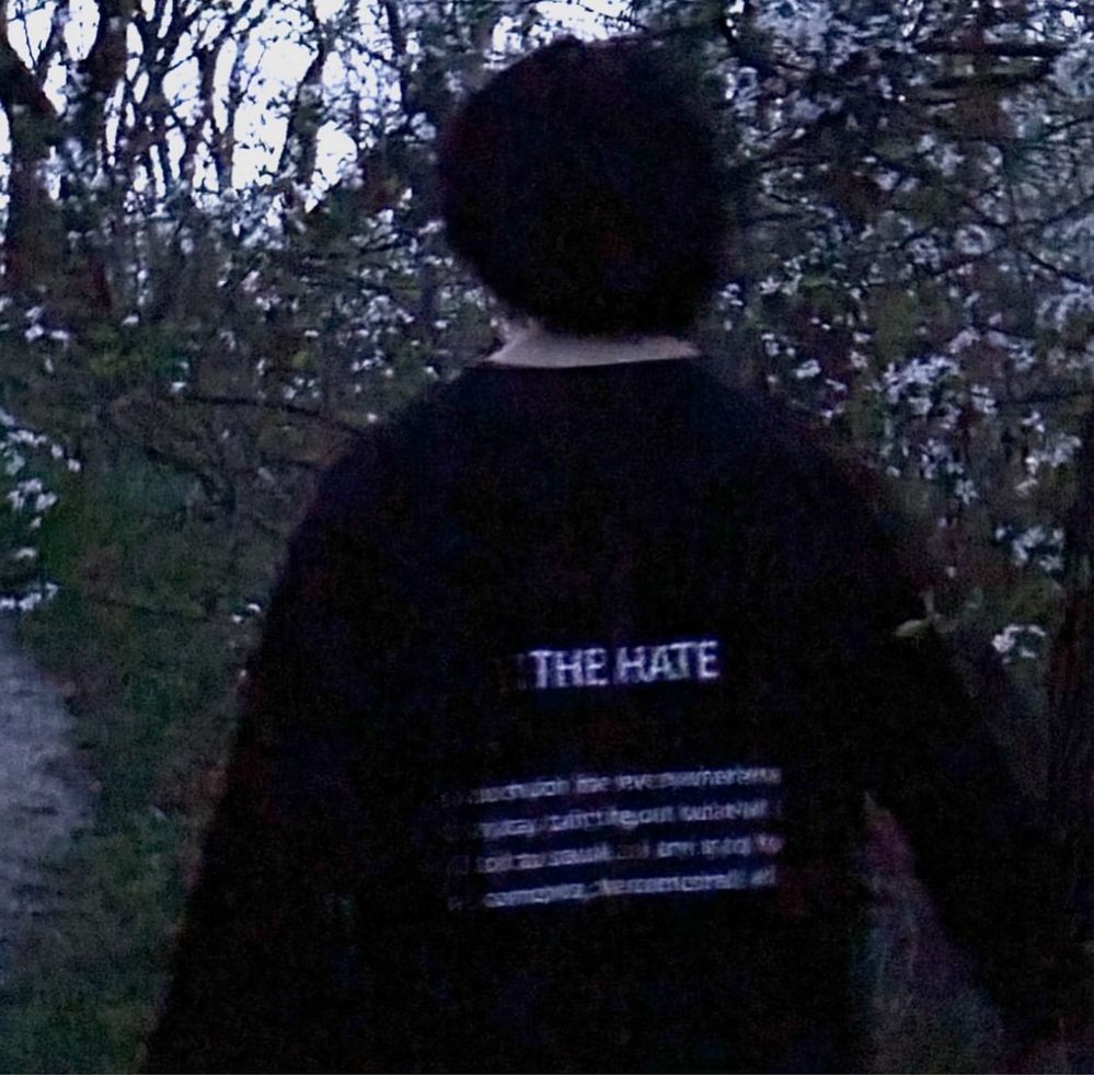 «THE HATE» T-Shirt  inst apathydxdxdx