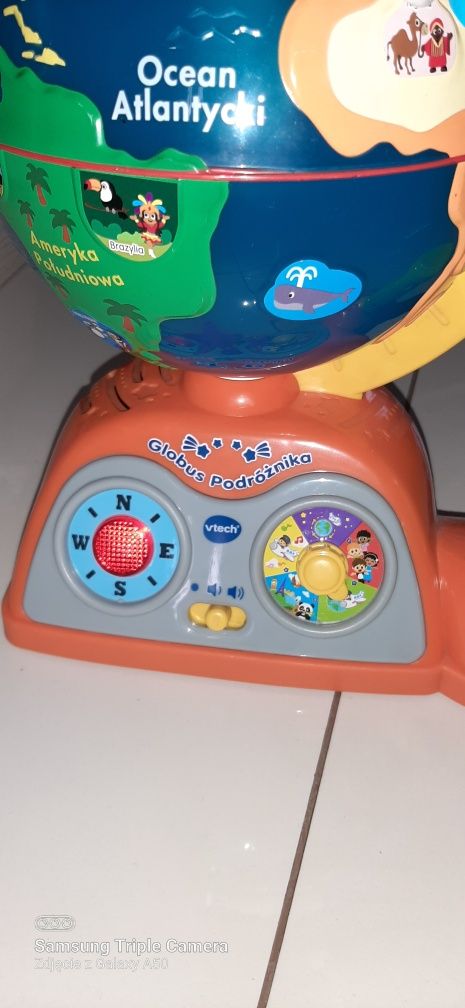 Edukacyjny globus podróżnika Vtech