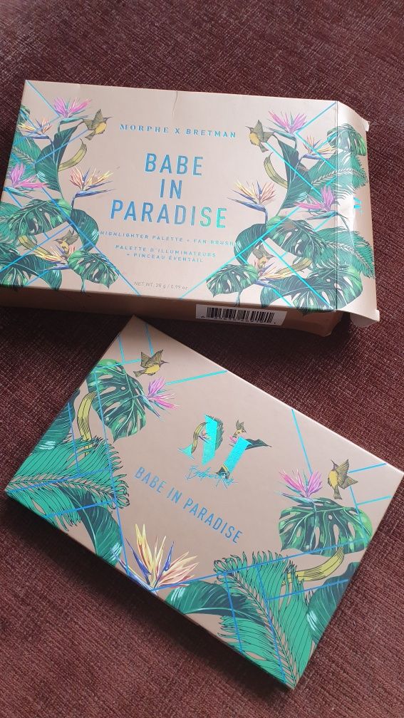 Puder rozświetlający Morphe Babe in paradise