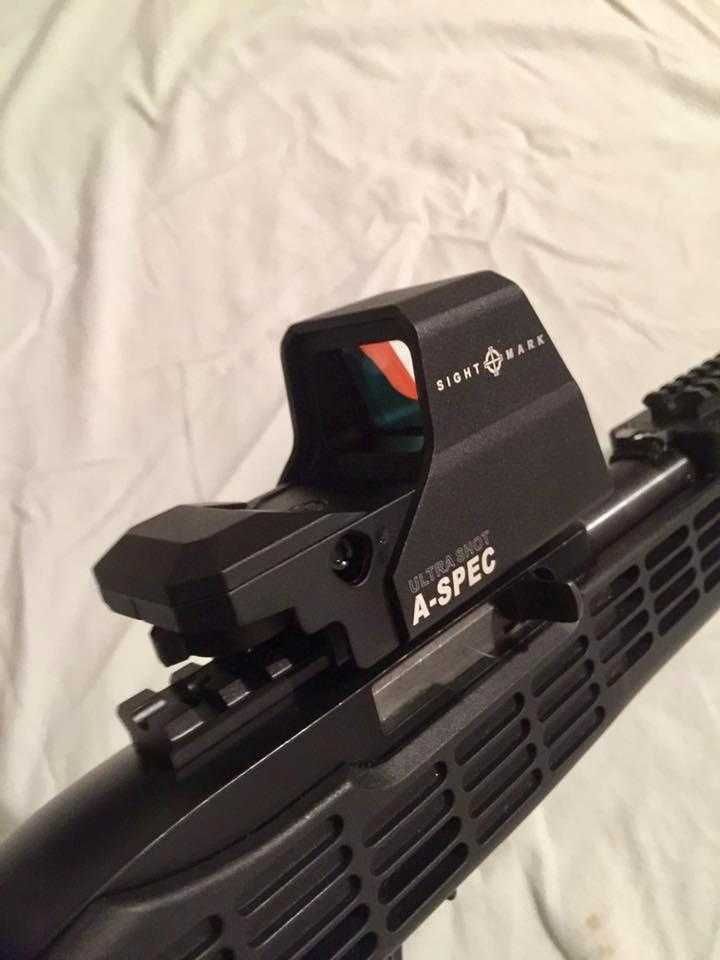 Прицел коллиматор SightMark Ultra Shot A-Spec с  мультисеткой