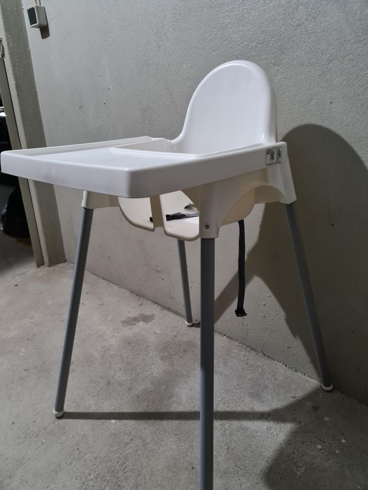 Cadeira de refeição bebé Ikea