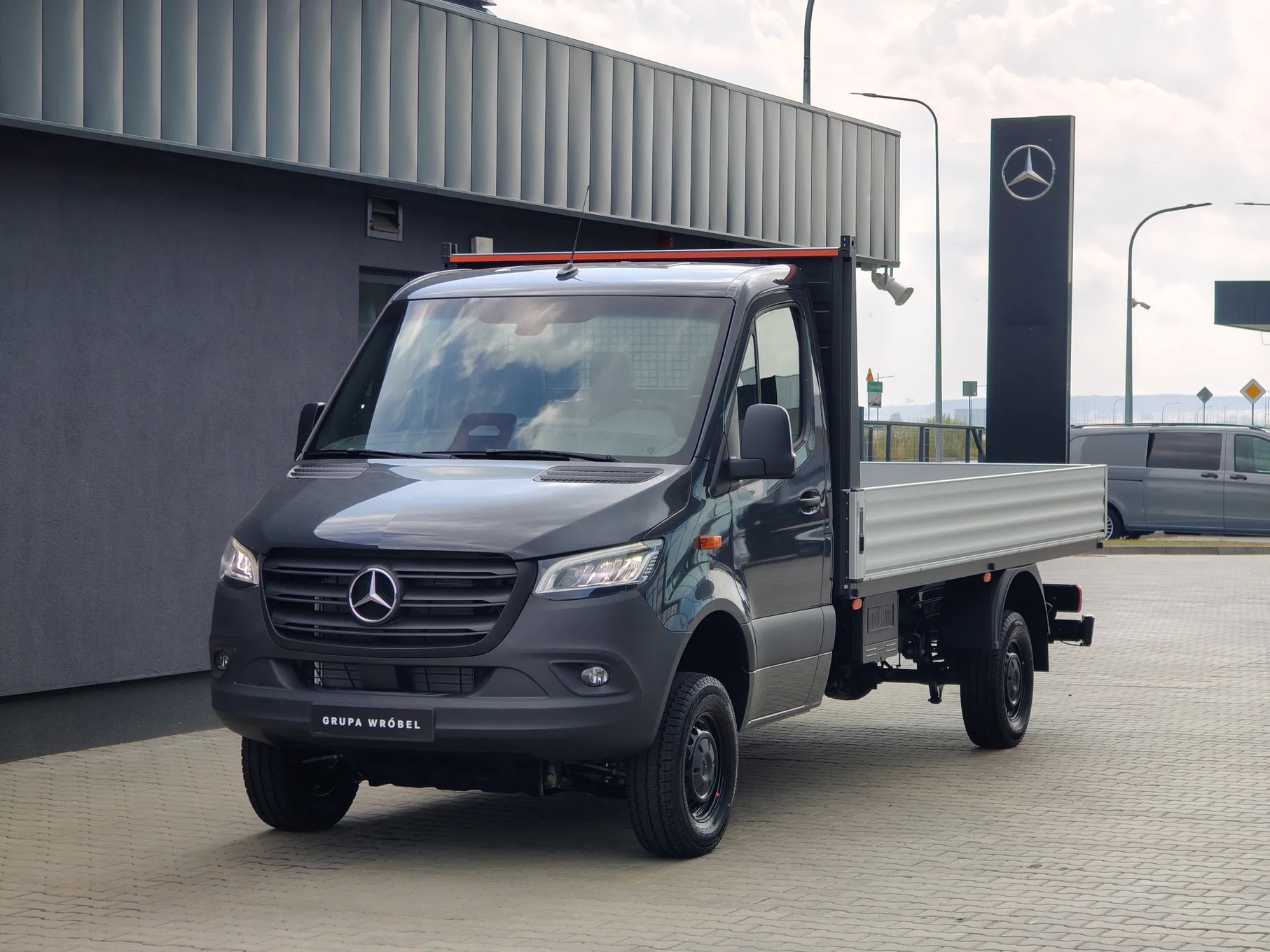 Mercedes-Benz Sprinter  319CDI 190KM | 4x4 | OFF ROAD | skrzynia otwarta | kamera |