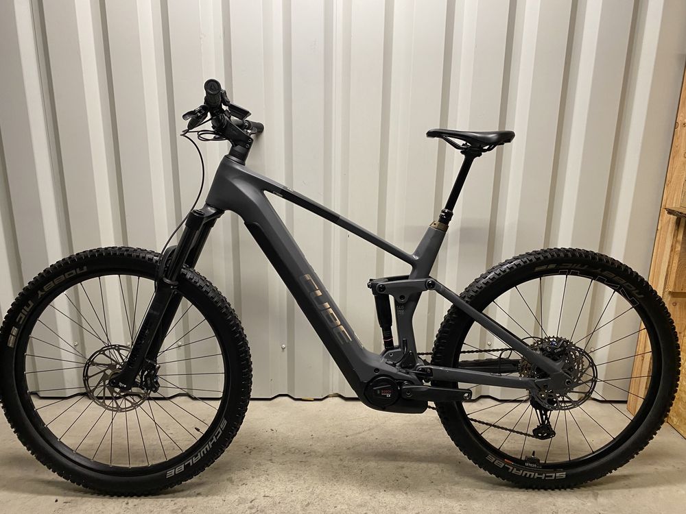 Електровелосипед Двухпідвісний карбон E-bike Cube Stereo Race 140 R