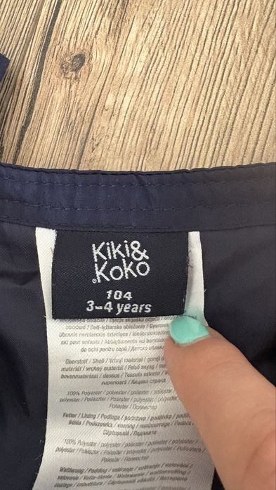 spodnie zimowe narciarskie 104