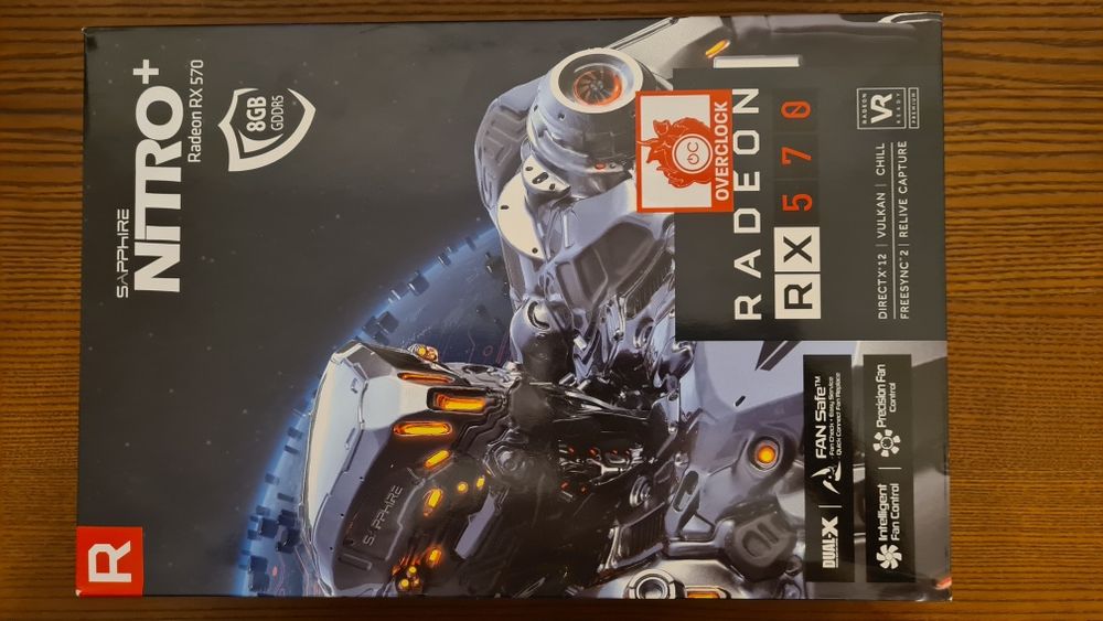 Radeon Sapphire RX570 Nitro+ 8gb