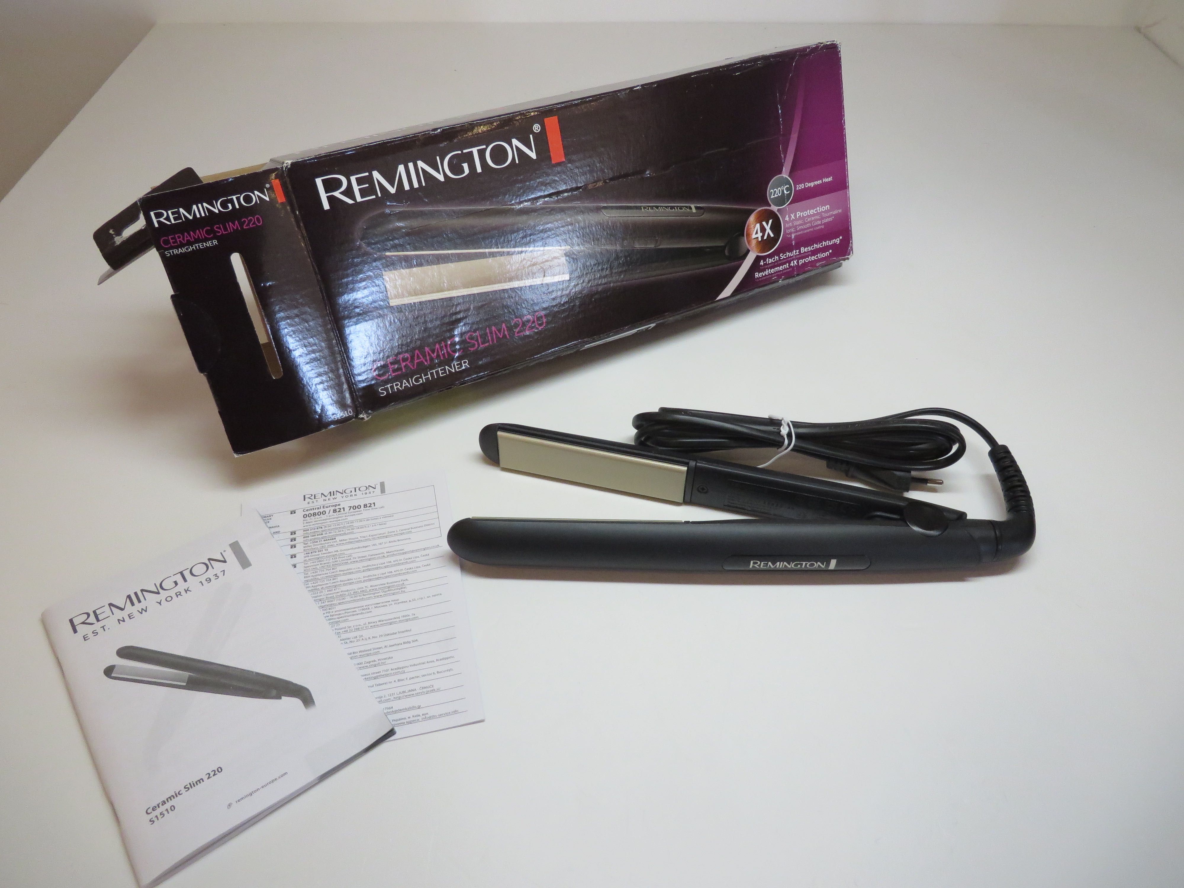 Prostownica do włosów Remington Ceramic Slim S1510