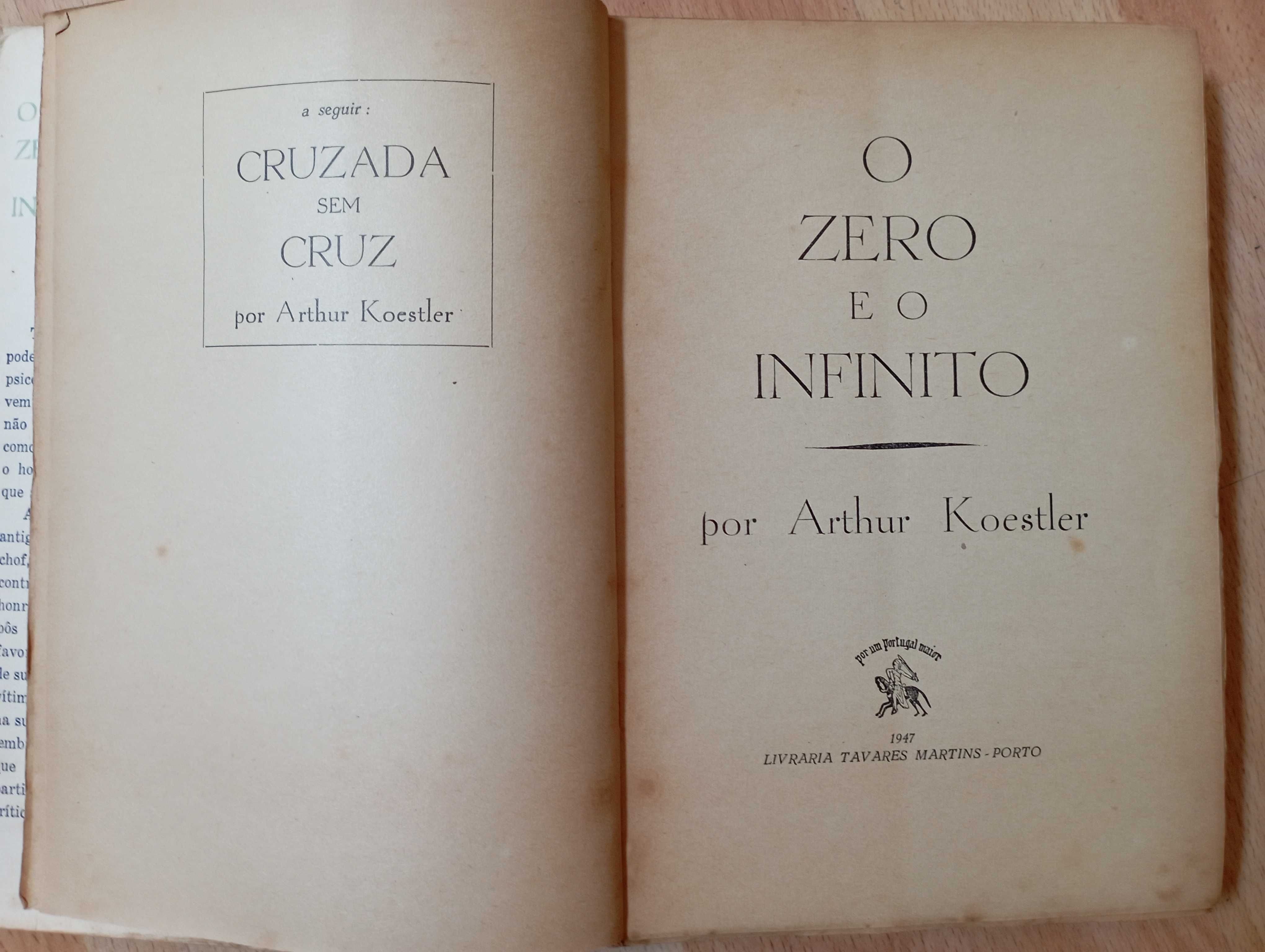 Livro o zero e o infinito, por Arthur Koestler